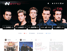 Tablet Screenshot of nsync.com